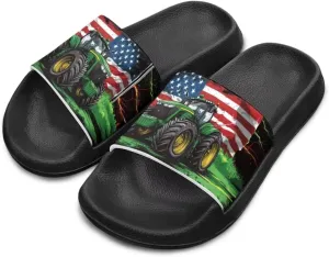 Boys Slides Cool Animal Cloud Slides for Kids Summer House Slippers Beach Sandals