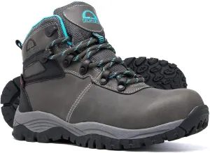 Brown Oak Womens Waterproof Lightweight Trekking Camping Backpacking Shoes Work Hiking Boots