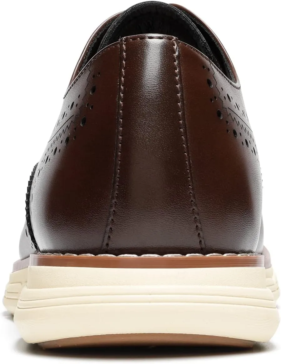 Bruno Marc Men's Crossflex Dress Sneakers Casual Oxford Formal Shoes