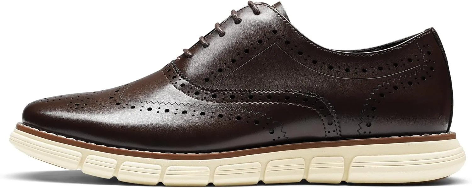 Bruno Marc Men's Crossflex Dress Sneakers Casual Oxford Formal Shoes