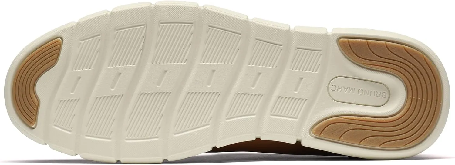 Bruno Marc Men's Crossflex Oxford Dress Sneakers Casual Leather Dress Shoes