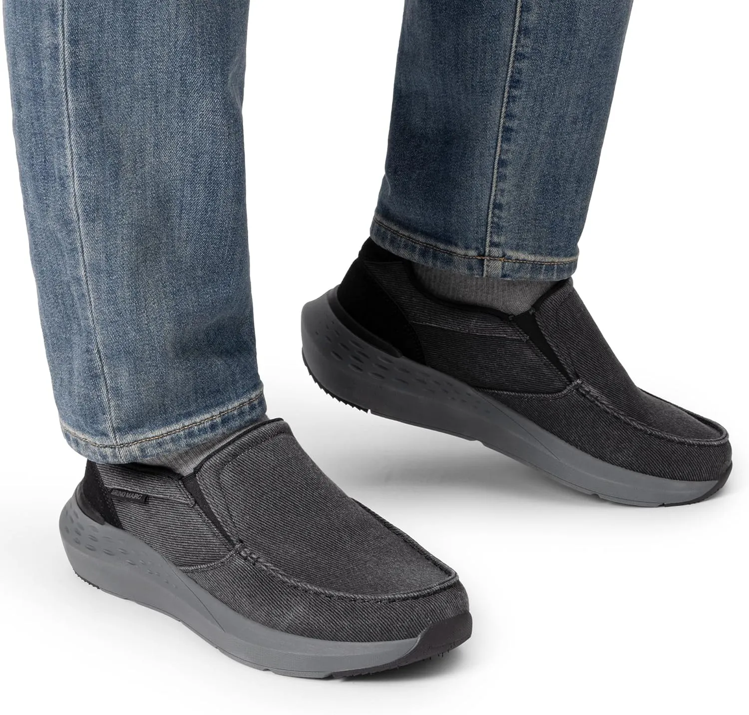 Bruno Marc Men's Loafers Slip-on Casual Walking Shoes Comfortable Canvas Sneakers