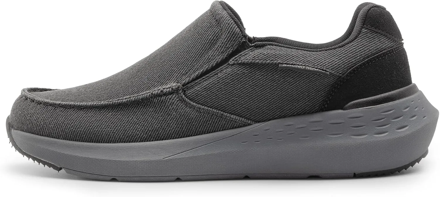 Bruno Marc Men's Loafers Slip-on Casual Walking Shoes Comfortable Canvas Sneakers