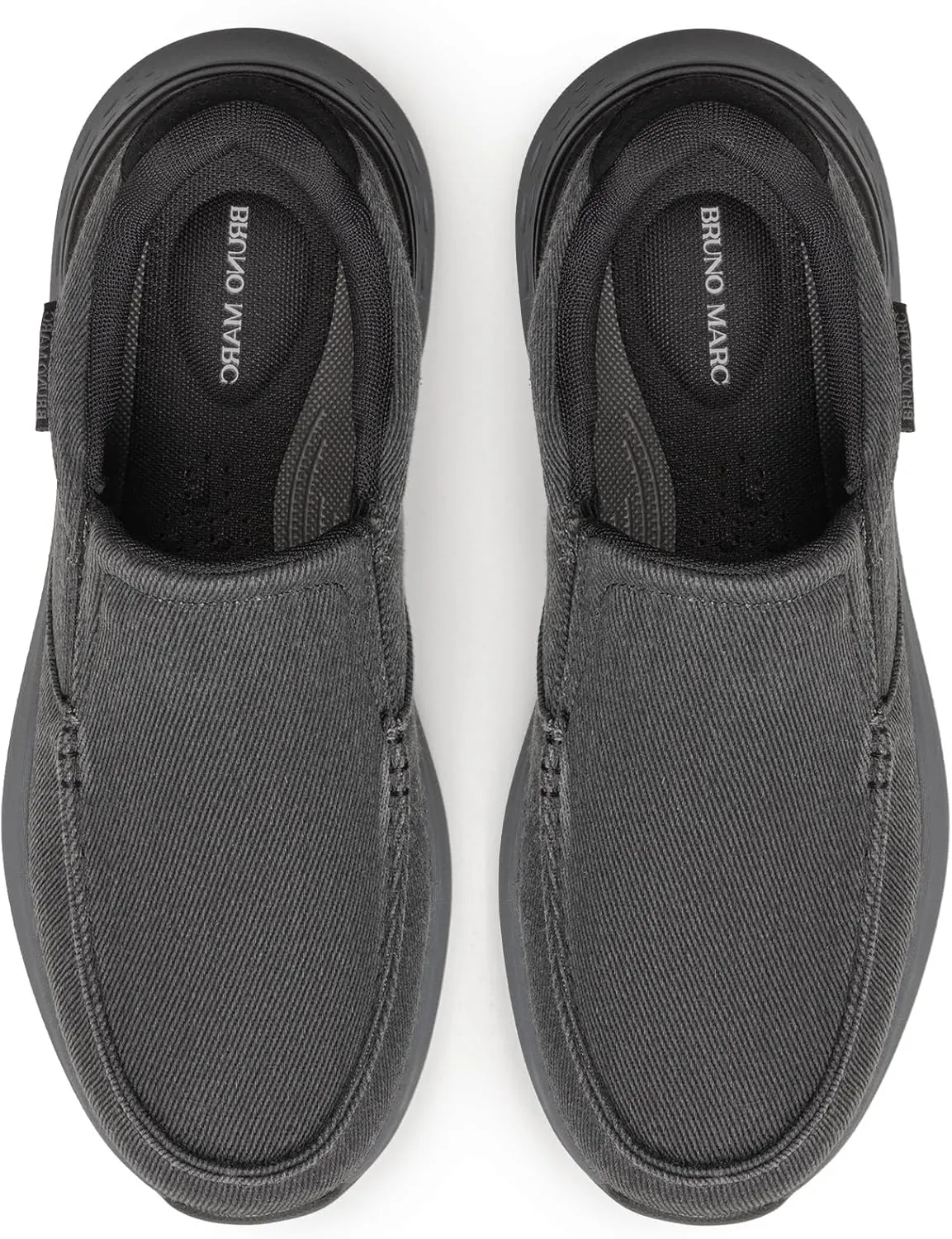 Bruno Marc Men's Loafers Slip-on Casual Walking Shoes Comfortable Canvas Sneakers