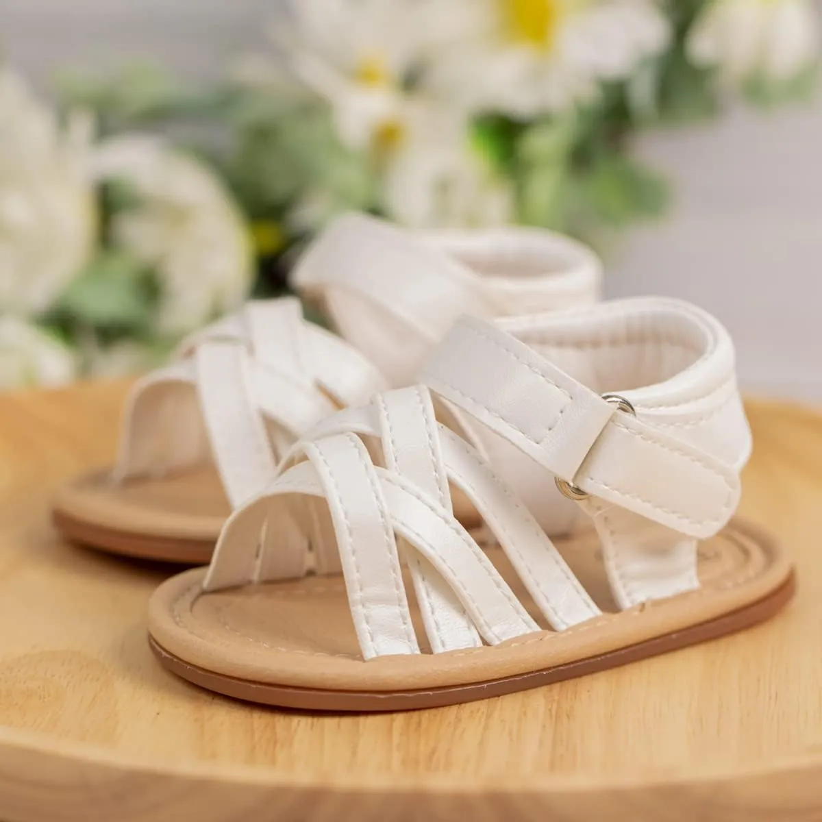 CENCIRILY Infant Baby Girls Boys Sandals Summer Beach Outdoor Bowknot Soft Rubber Sole Toddler Princess Dress Flats Walking Shoes