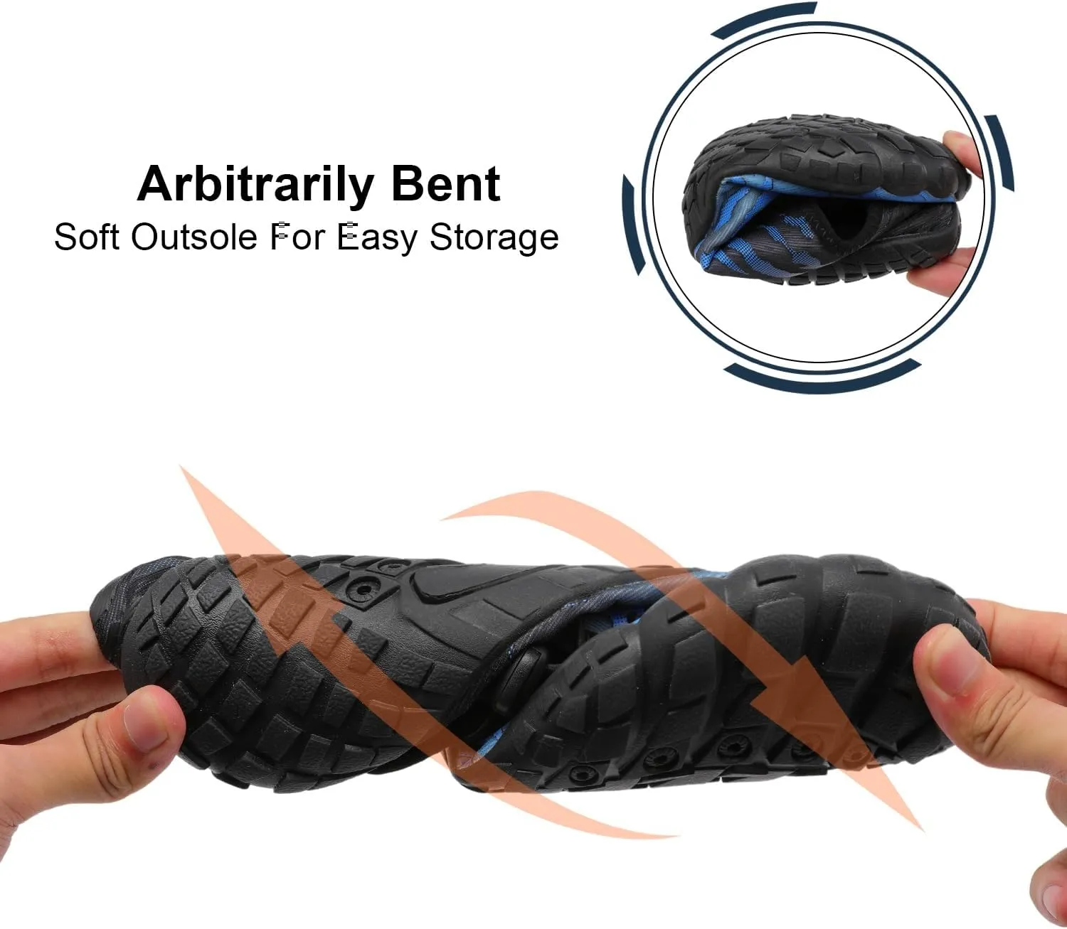 Centipede Demon Swim Water Shoes for Women Men Quick Dry Barefoot Aqua Sneakers Shoe for Beach Hiking Diving Boating River Outdoor Water Sports