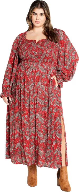 City Chic Women's Plus Size Dress Aurelia PRT