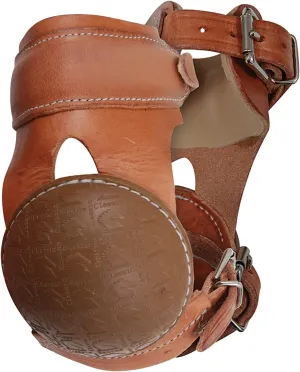 Classic Equine Boots Skid Protection Foam Lined Easy On Off Tan PSB200