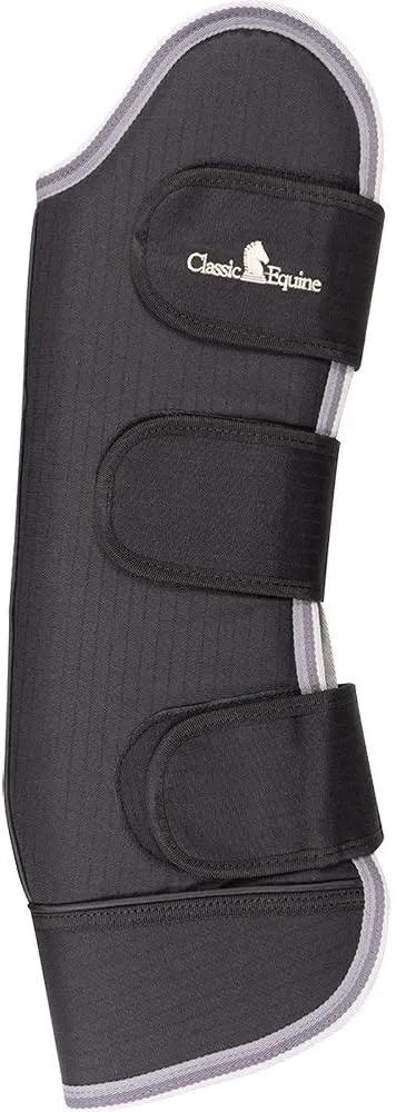 Classic Equine Shipping Boots, Black, Medium