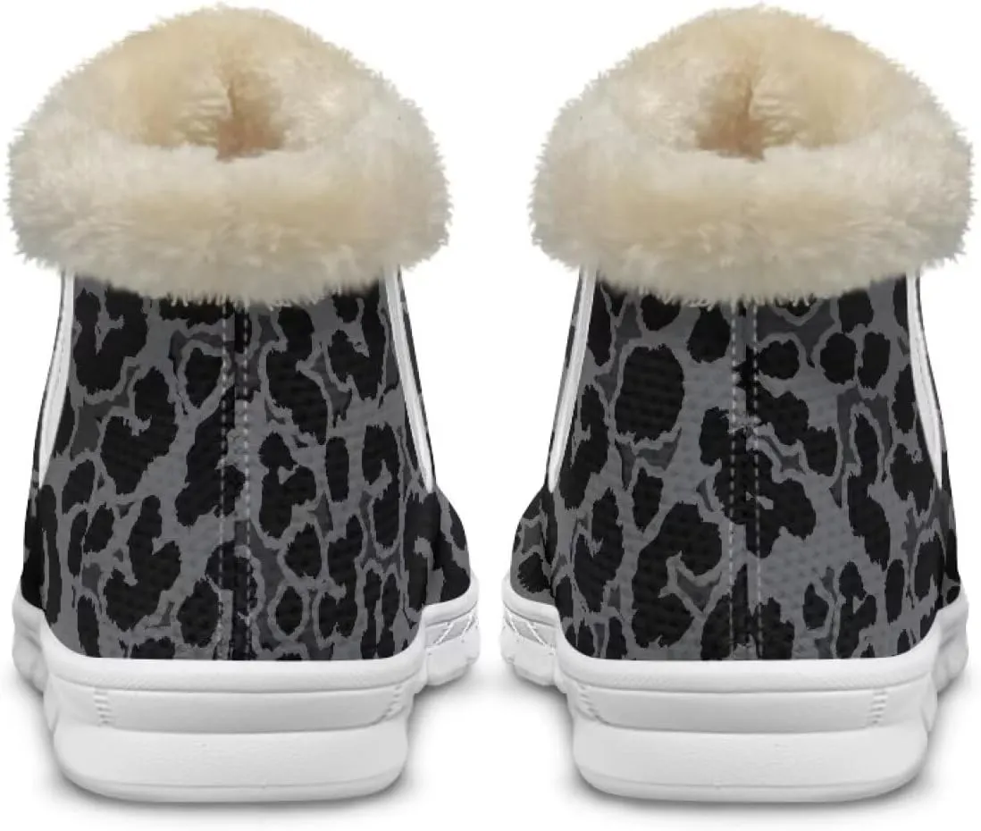 Coloranimal Womens Booties Winter Boots Womens Fuzzy Boots Winter Shoes Warm Fur Lined Snow Boots with Anti Skid Sole Walking Boots