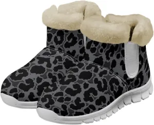 Coloranimal Womens Booties Winter Boots Womens Fuzzy Boots Winter Shoes Warm Fur Lined Snow Boots with Anti Skid Sole Walking Boots