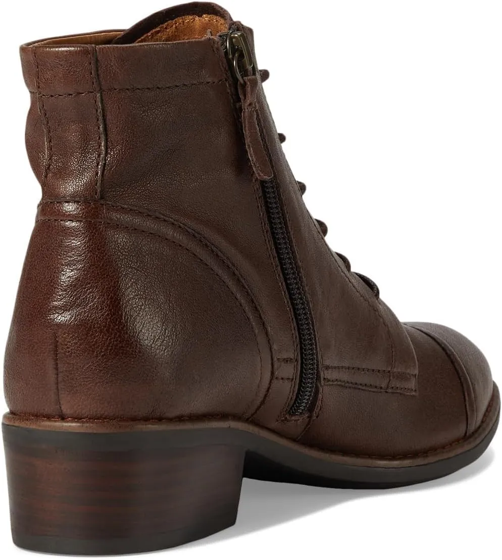 Comfortiva® Cordia Non-Slip Boots for Women – Leather Upper – Mesh Lining – Pillowtop® Memory Foam