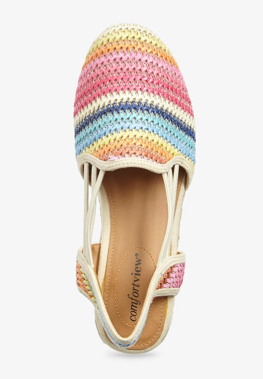 Comfortview Women's The Clea Espadrille (Wide Widths Available)