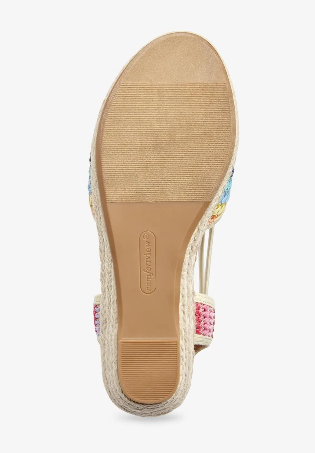 Comfortview Women's The Clea Espadrille (Wide Widths Available)
