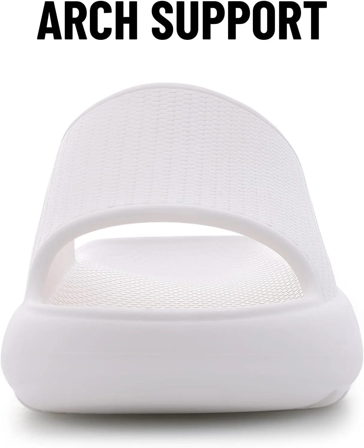 Comwarm Cloud Slide Sandals for Women Men Ultra Comfort Recovery Pillow Slippers Soft Summer Beach Shoes with Low Arch Support