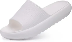 Comwarm Cloud Slide Sandals for Women Men Ultra Comfort Recovery Pillow Slippers Soft Summer Beach Shoes with Low Arch Support