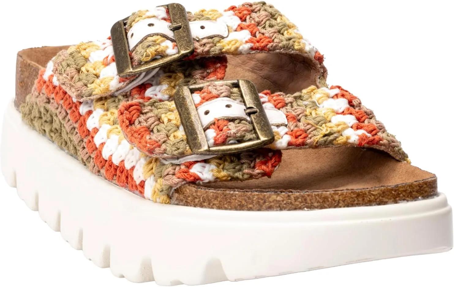 Corkys Footwear Hey Girl Womens 1 inch Rumor Has It Platform Sandals, Featuring Two Adjustable Buckles, A soft Footbed, And A Lug Outsole, Perfect For Summer