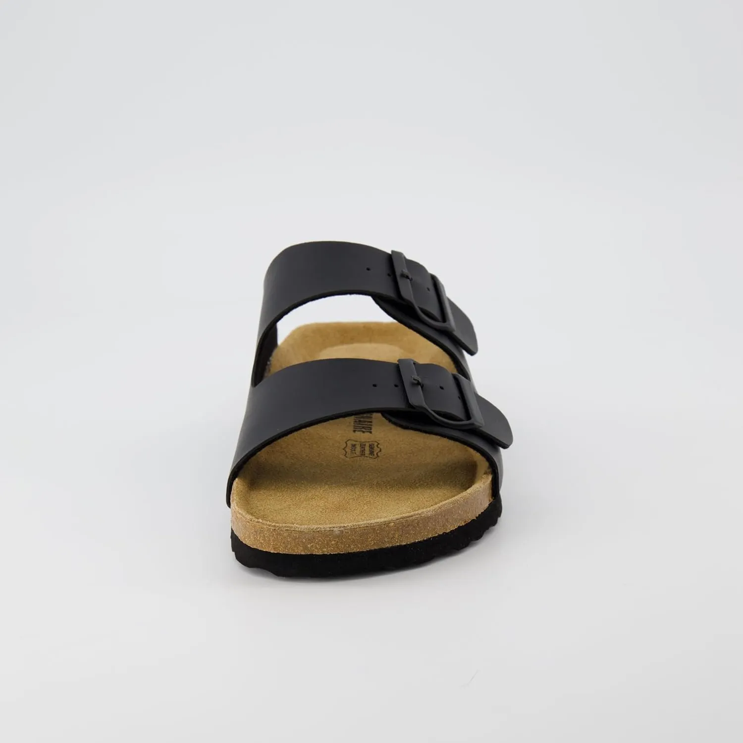 CUSHIONAIRE Men's Lane Cork Footbed Sandal with  Comfort, Arch Support, Adjustable Straps - Comfortable Slide Sandals for Walking, Casual Summer Footwear