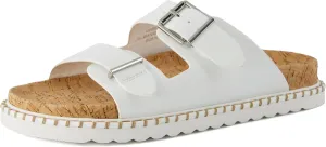CUSHIONAIRE Women's Charming Cork footbed Sandal with  Comfort