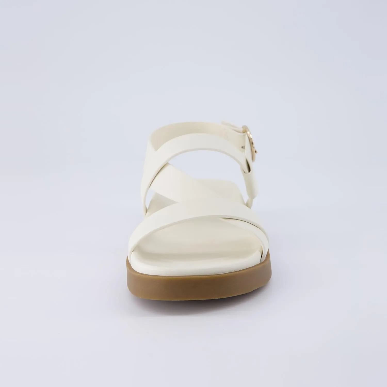 CUSHIONAIRE Women's Eve footbed sandal with  Comfort, Wide Widths Available