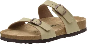 CUSHIONAIRE Women's Liam Cork footbed Sandal with  Comfort