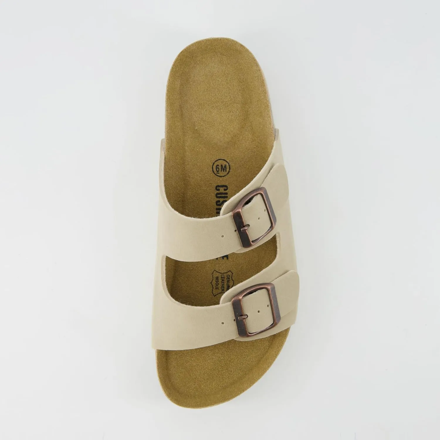 CUSHIONAIRE Women's Plane Platform Footbed Sandal With  Comfort, Wide Widths Available