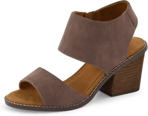 CUSHIONAIRE Women's Rosanna cut out sandal  Memory Foam and Wide Widths Available