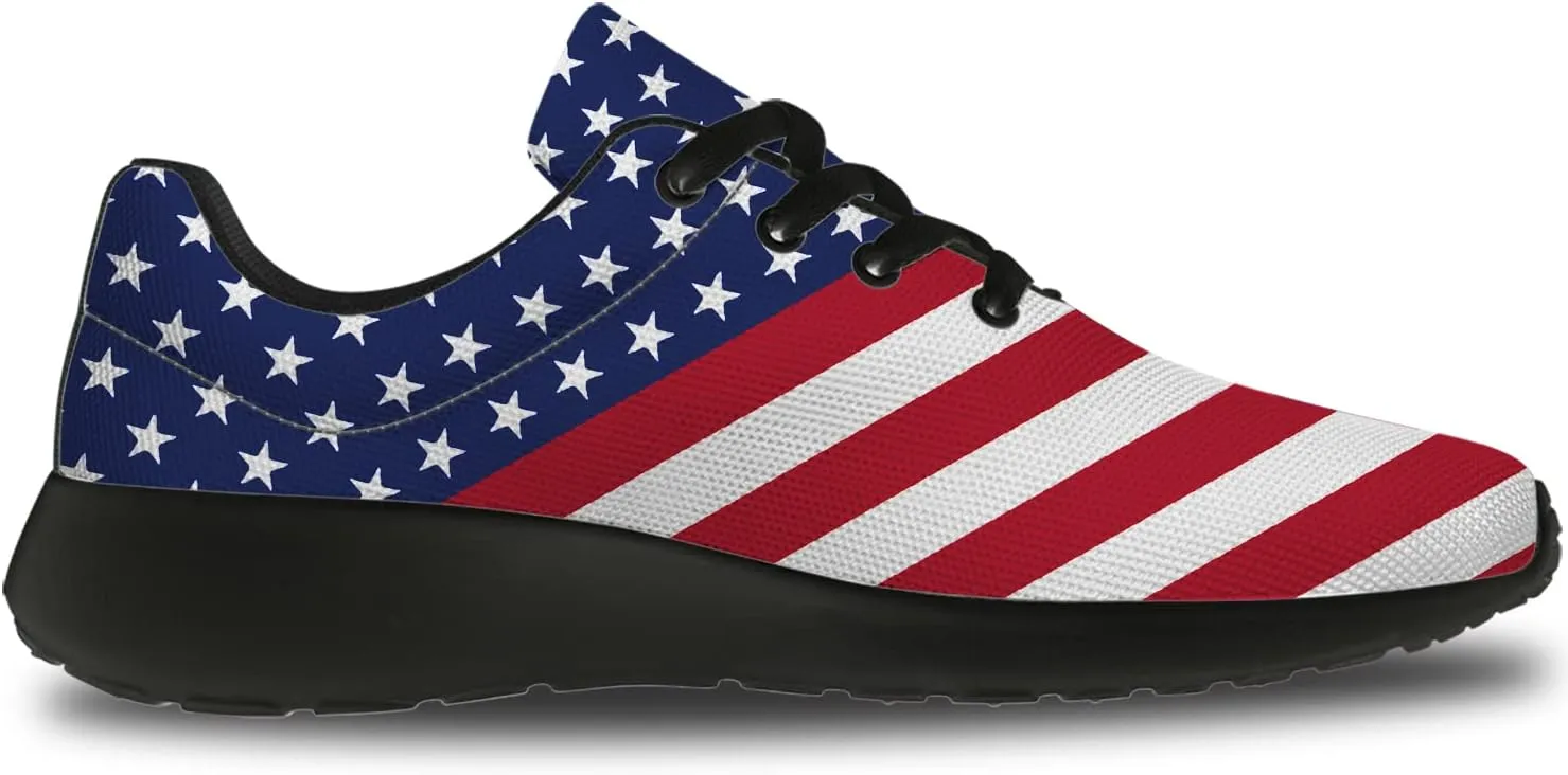 Customized Memorial Day Shoes Unisex Adult Fashion Sneakers Cross Trainer Running Shoes for Women Men
