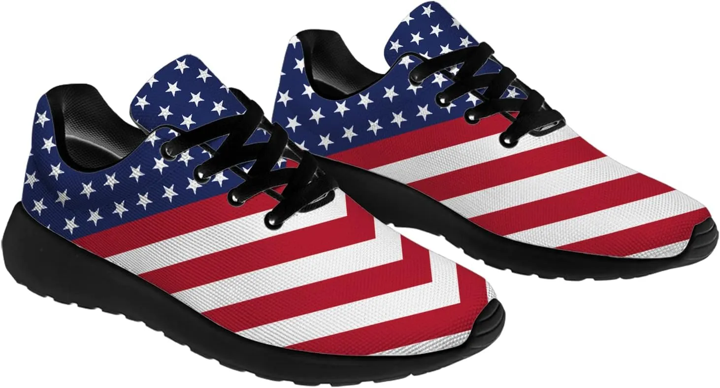 Customized Memorial Day Shoes Unisex Adult Fashion Sneakers Cross Trainer Running Shoes for Women Men
