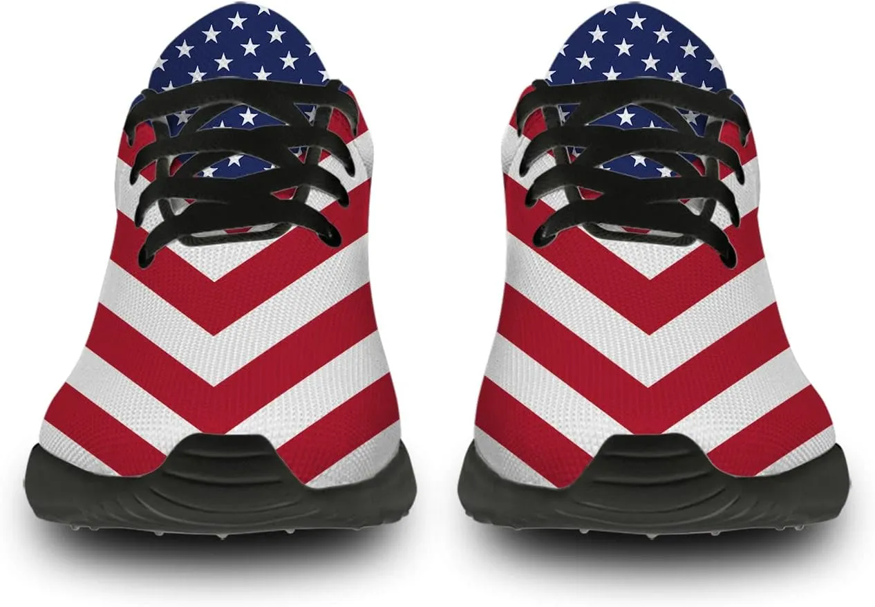 Customized Memorial Day Shoes Unisex Adult Fashion Sneakers Cross Trainer Running Shoes for Women Men