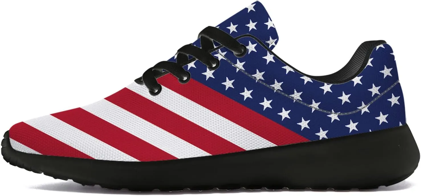 Customized Memorial Day Shoes Unisex Adult Fashion Sneakers Cross Trainer Running Shoes for Women Men