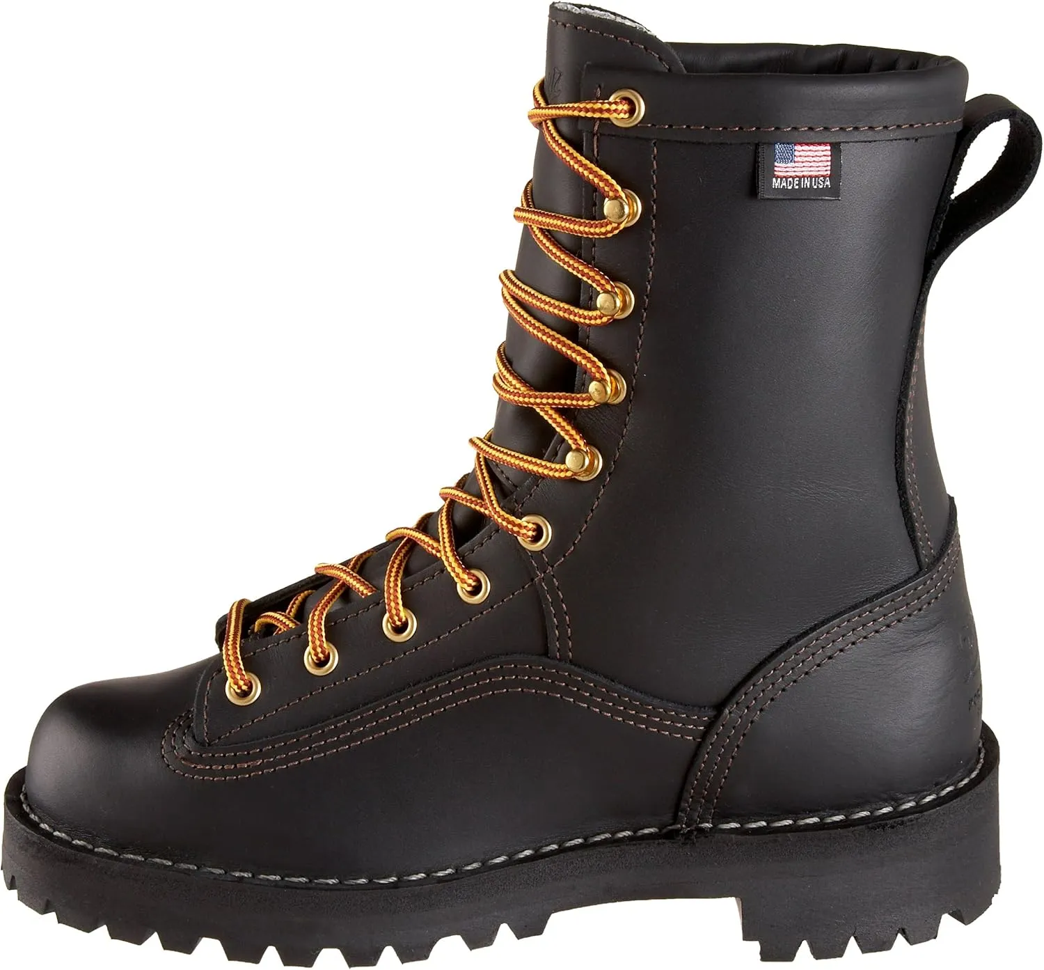 Danner Women's Rain Forest Black Uninsulated W 8"