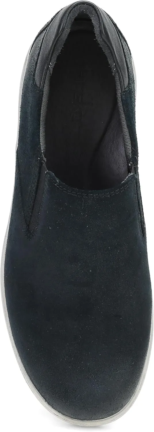 Dansko Trent Stylish Slip-On Sneaker for Men - Leather Linings for Breathability - Slip-Resistant Outsole