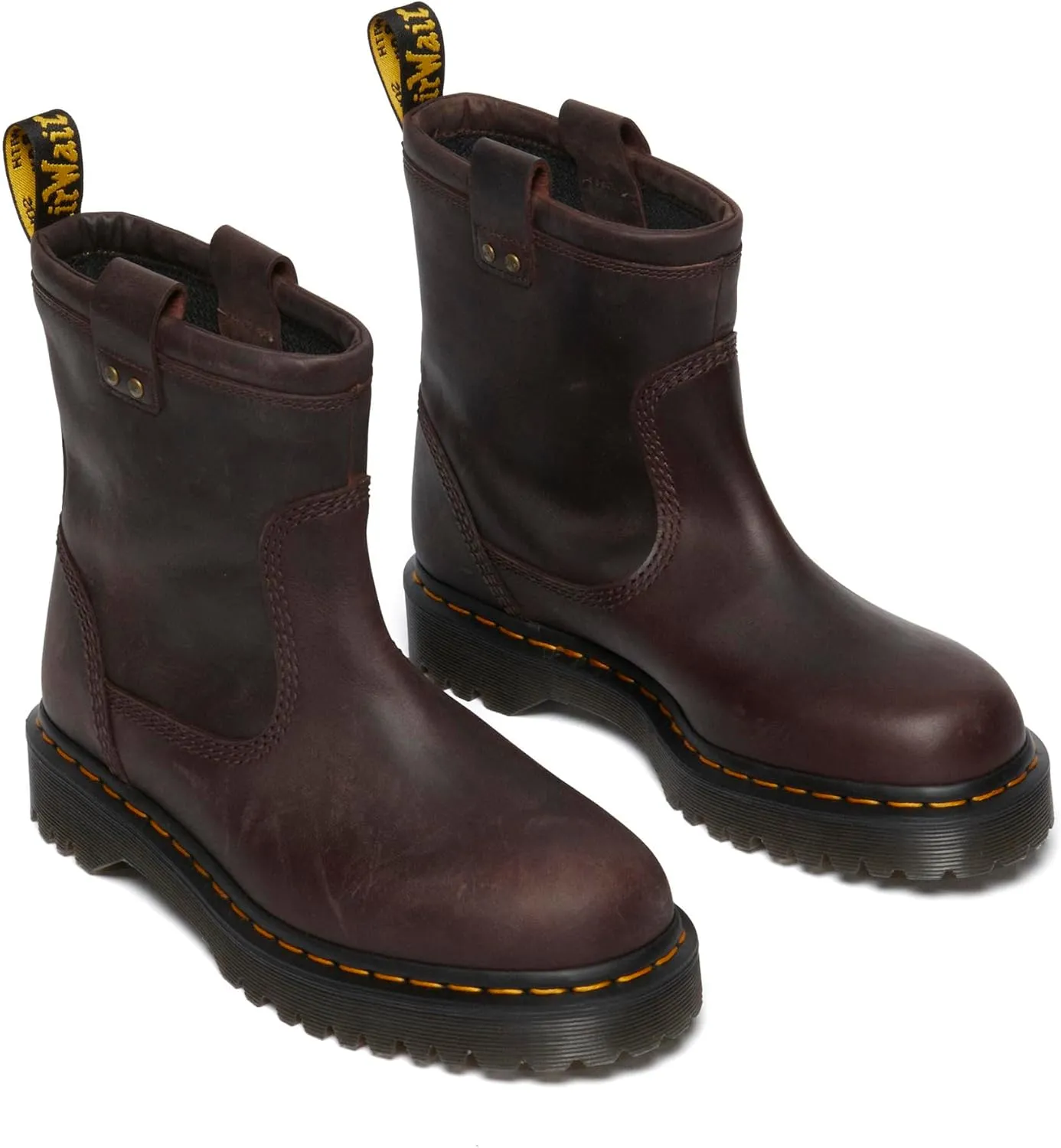 Dr. Martens Women's Anistone Lo Leather Boots Fashion