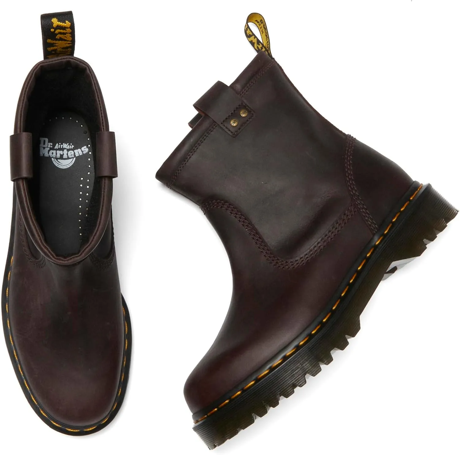 Dr. Martens Women's Anistone Lo Leather Boots Fashion