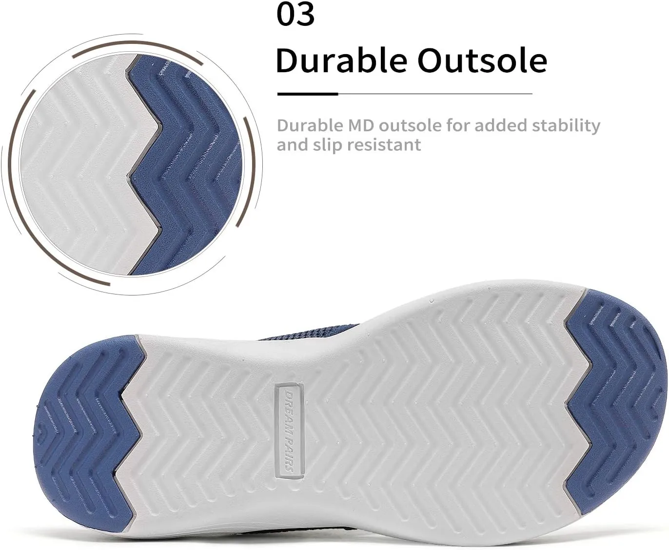 DREAM PAIRS Women's Arch Support Soft Cushion Flip Flops Thong Sandals