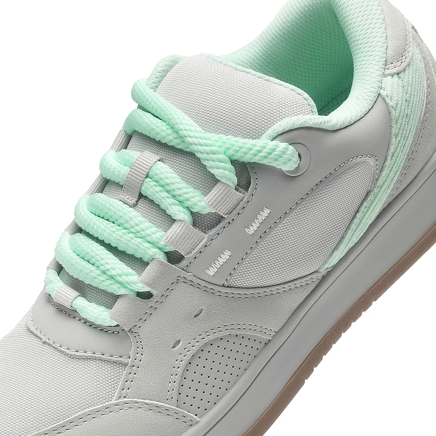DREAM PAIRS Women's Skateboarding Shoes Low Top Walking Lace-Up Comfortable Casual Vivi Fashion Sneakers