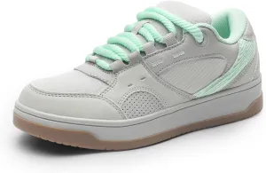 DREAM PAIRS Women's Skateboarding Shoes Low Top Walking Lace-Up Comfortable Casual Vivi Fashion Sneakers