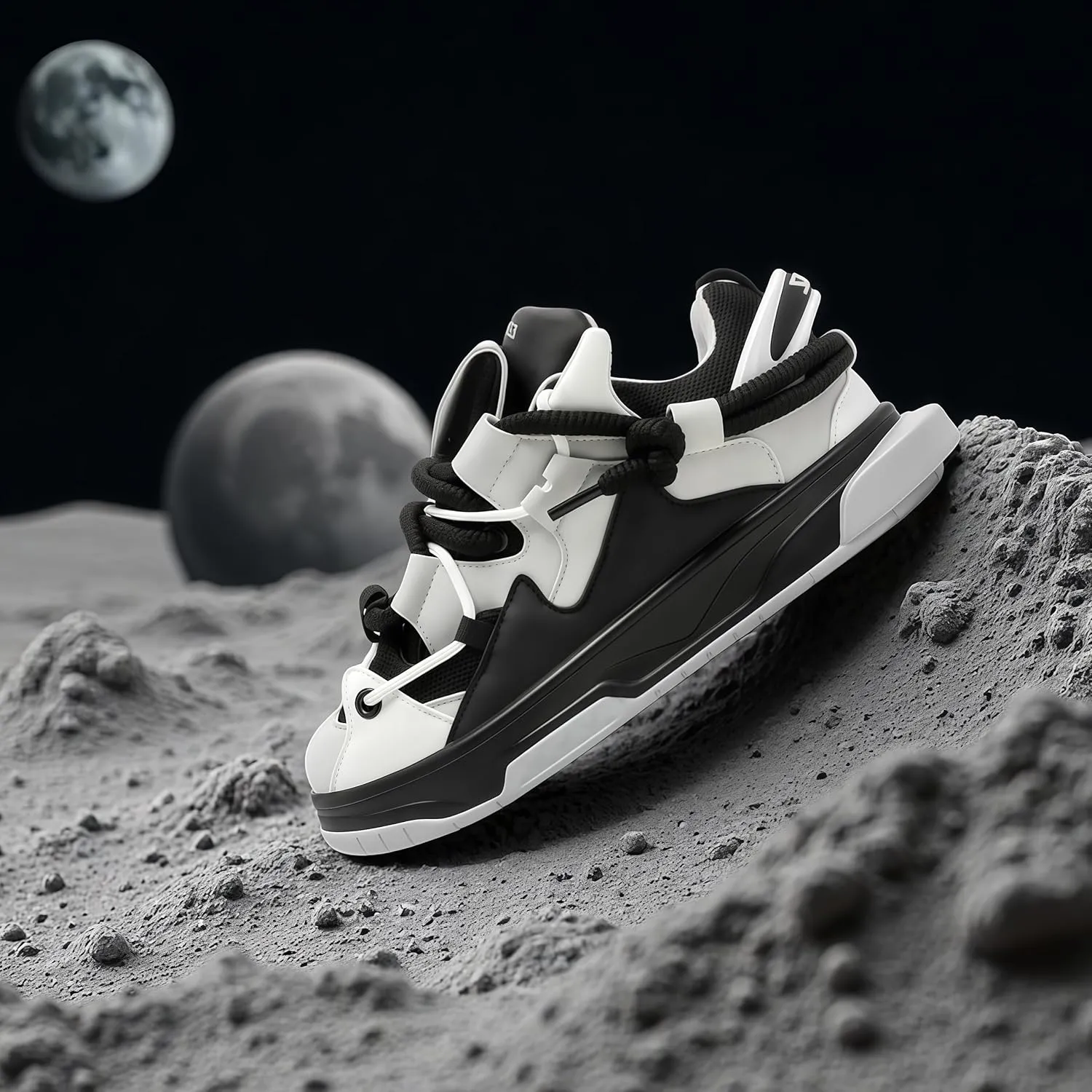 Fashion Women’s Platform Chunky Sneakers Breathable Lightweight Height Increasing Footwear Unisex Casual Walking Skate Shoes