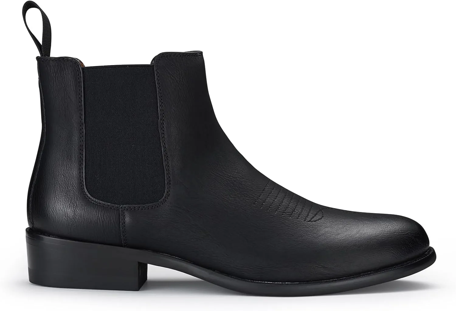 Ferro Aldo Alejandro MFA606326 Mens Memory Foam Casual High Western Buckle Strap Ankle Dress Boots