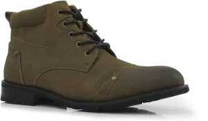 Ferro Aldo Blaine MFA806035 Mens Casual Brogue Mid-Top Lace-Up and Zipper Boots…