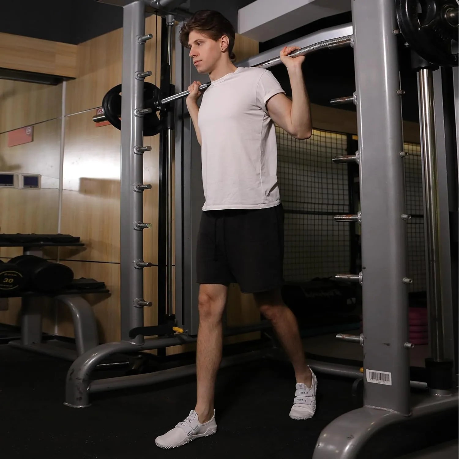 Fitness Shoes Deadlift Shoes Cross-Trainer Sneakers for Men and Women
