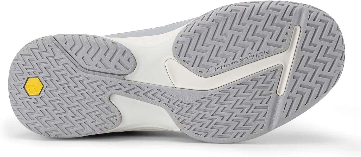 FitVille Wide Pickleball Shoes for Men Tennis Shoes Sneakers for All Court Racquetball Athletic Shoes for Racquet Sport | Arch Support & Wide Toe Box
