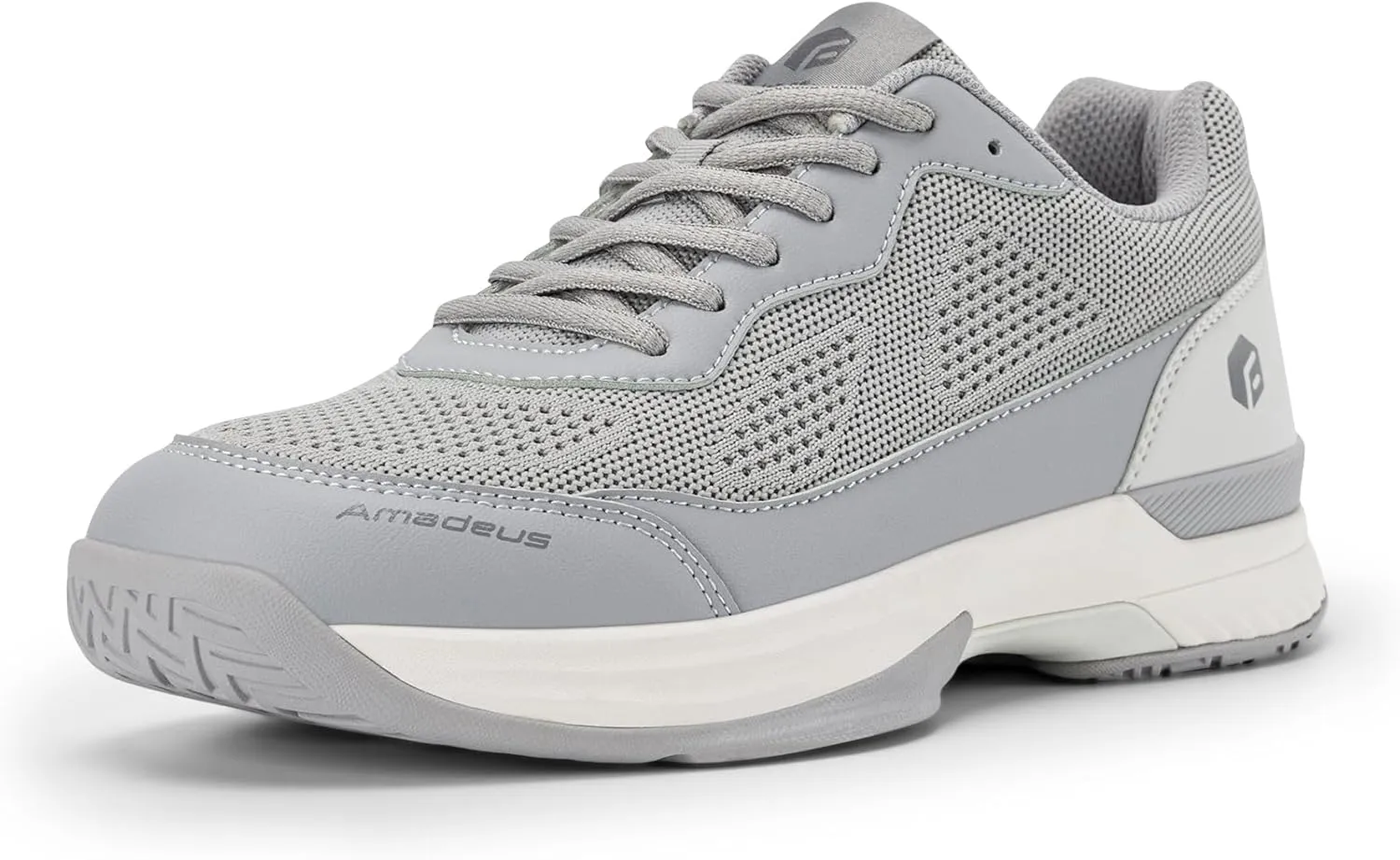 FitVille Wide Pickleball Shoes for Men Tennis Shoes Sneakers for All Court Racquetball Athletic Shoes for Racquet Sport | Arch Support & Wide Toe Box