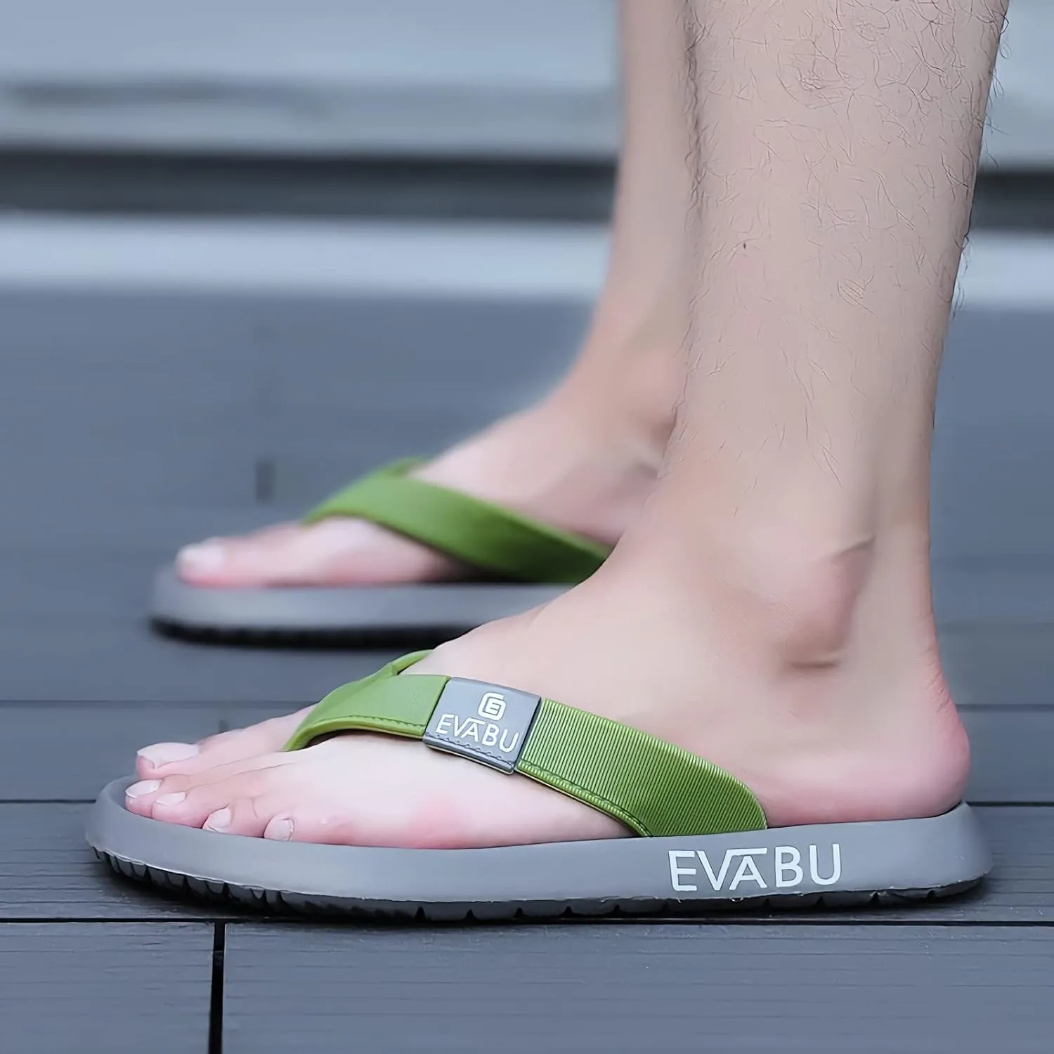 Flip Flops For Man Comfortable Waterproof Beach Sandals - Non-Slip Slippers