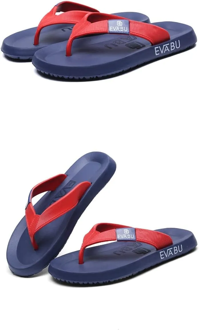 Flip Flops For Man Comfortable Waterproof Beach Sandals - Non-Slip Slippers