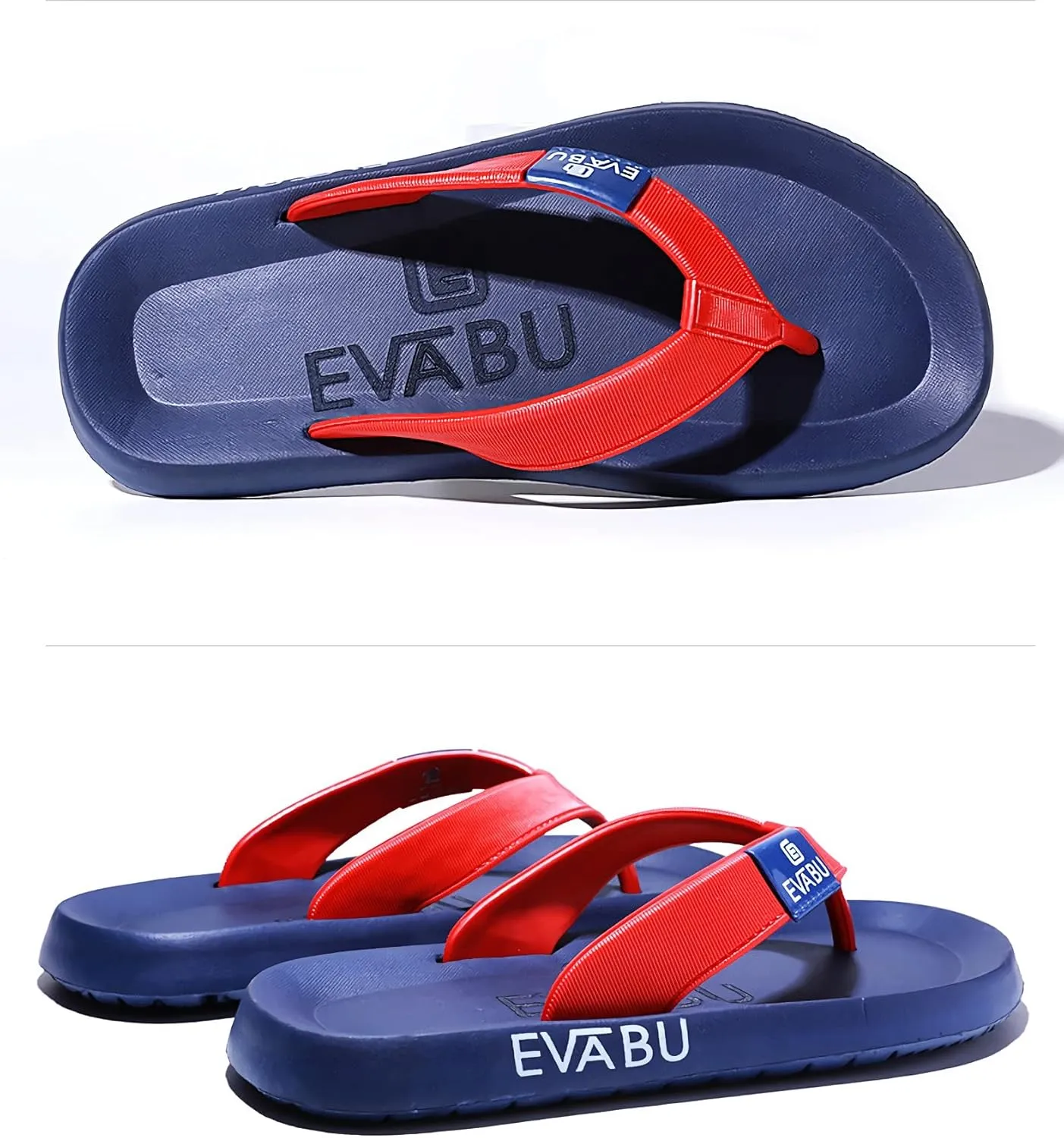 Flip Flops For Man Comfortable Waterproof Beach Sandals - Non-Slip Slippers