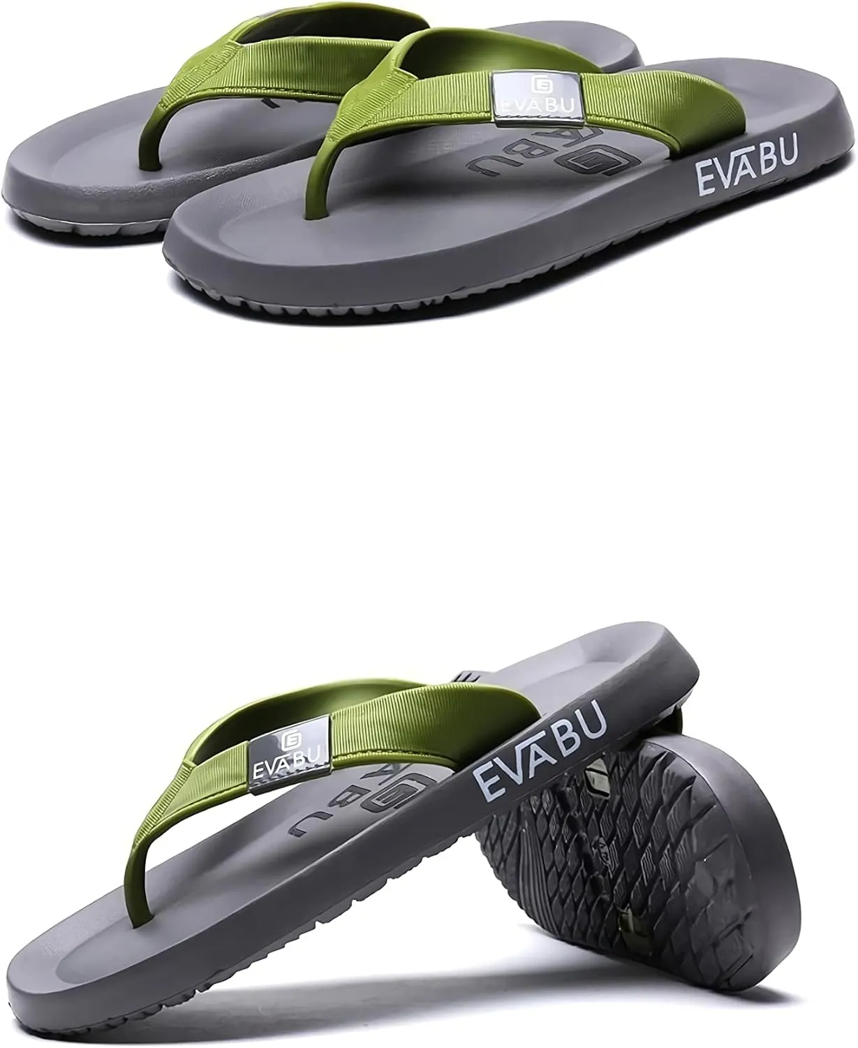 Flip Flops For Man Comfortable Waterproof Beach Sandals - Non-Slip Slippers