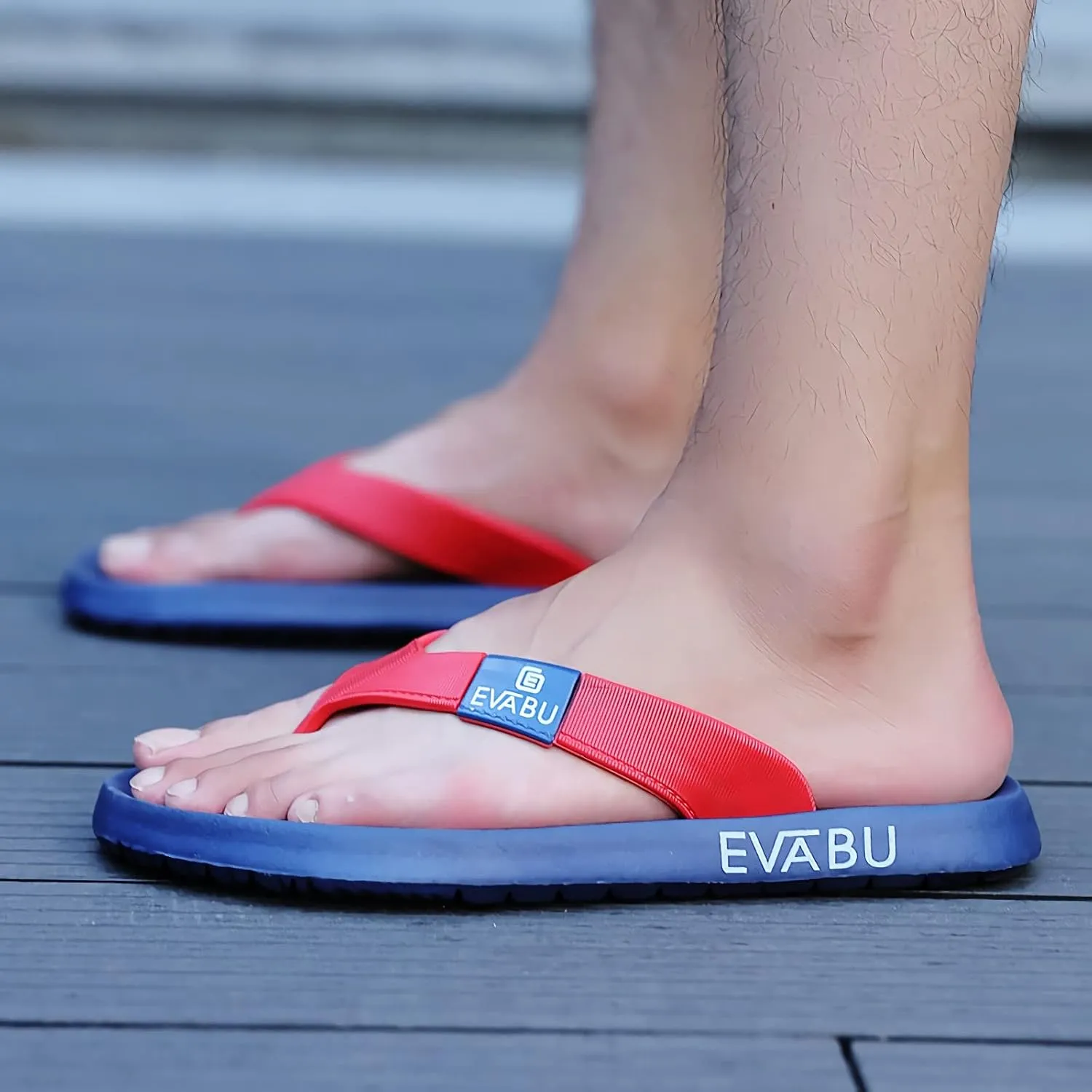 Flip Flops For Man Comfortable Waterproof Beach Sandals - Non-Slip Slippers