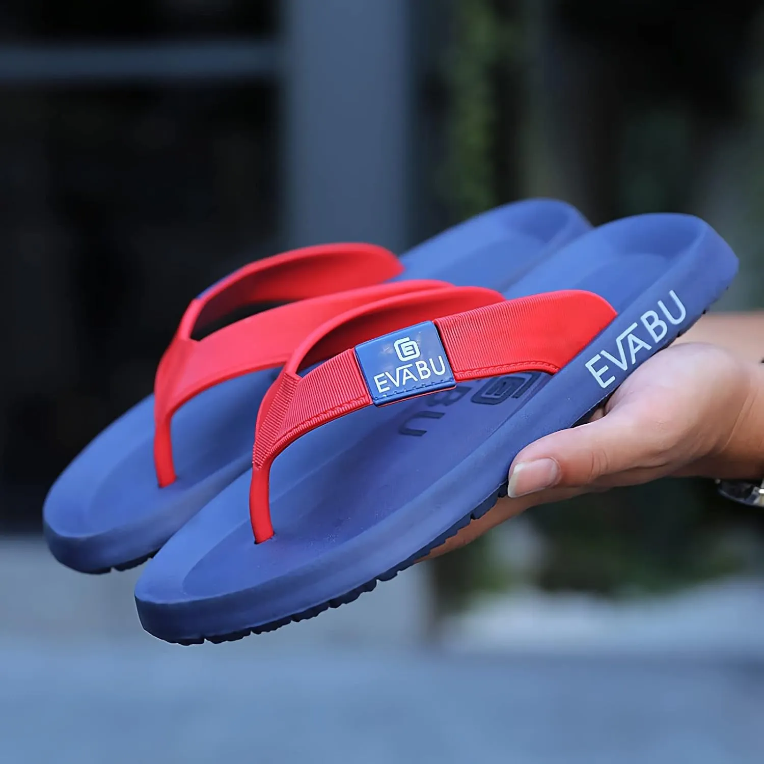 Flip Flops For Man Comfortable Waterproof Beach Sandals - Non-Slip Slippers